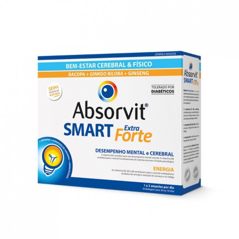 Absorvit Smart Extra Forte 30 ampolas
