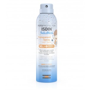 Fotoprotetor Isdin Pediatrics Transparente Spray Wet Skin SPF50 250ml